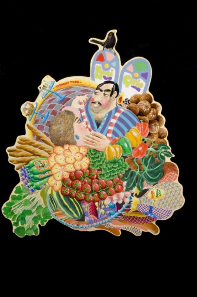 Detail of Love in the Deli, 2010 by Tony Todd