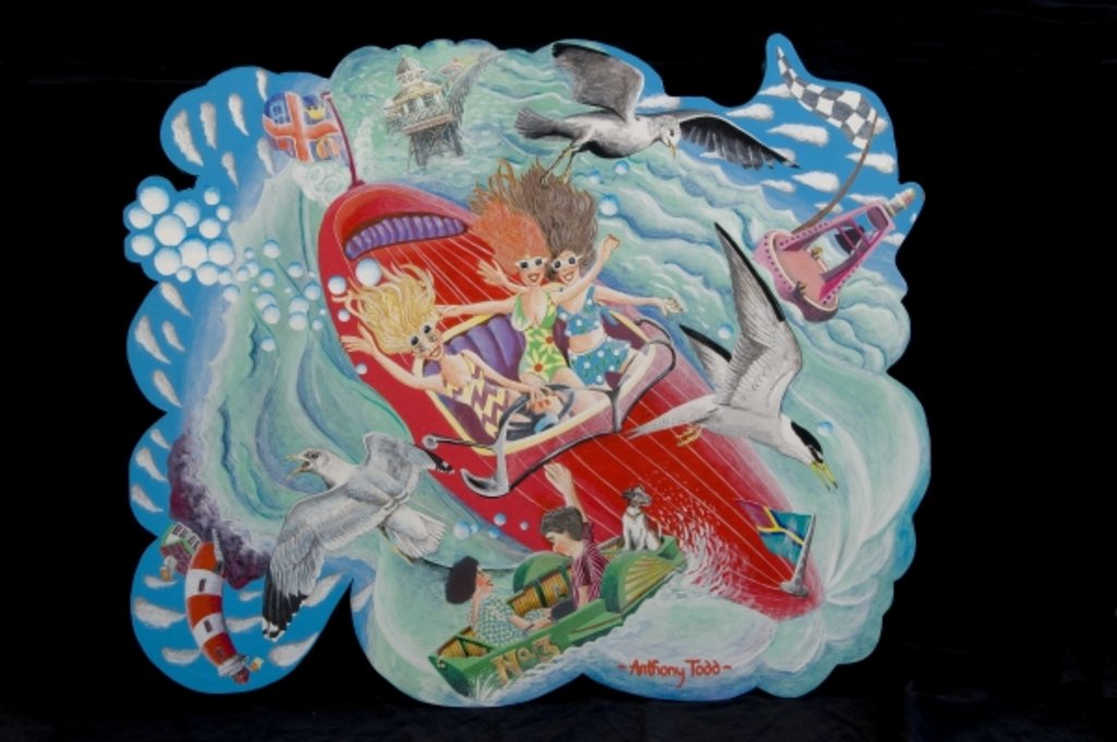 Detail of The Sea Birds, 2010 by Tony Todd