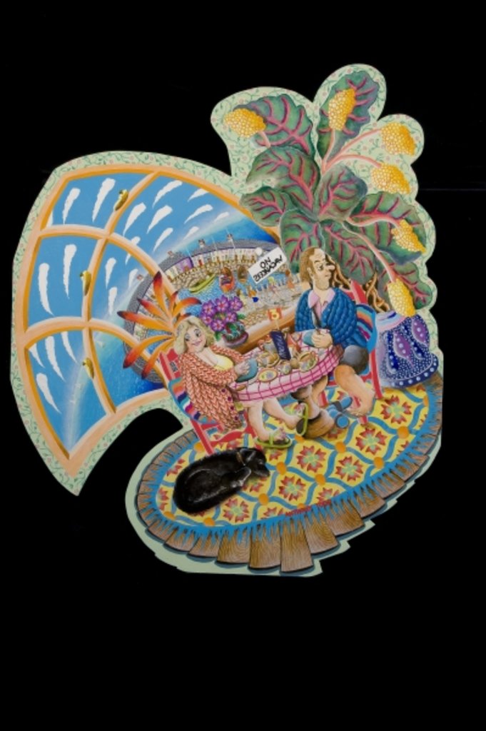 Detail of Mrs T's B & B 1, 2010 by Tony Todd