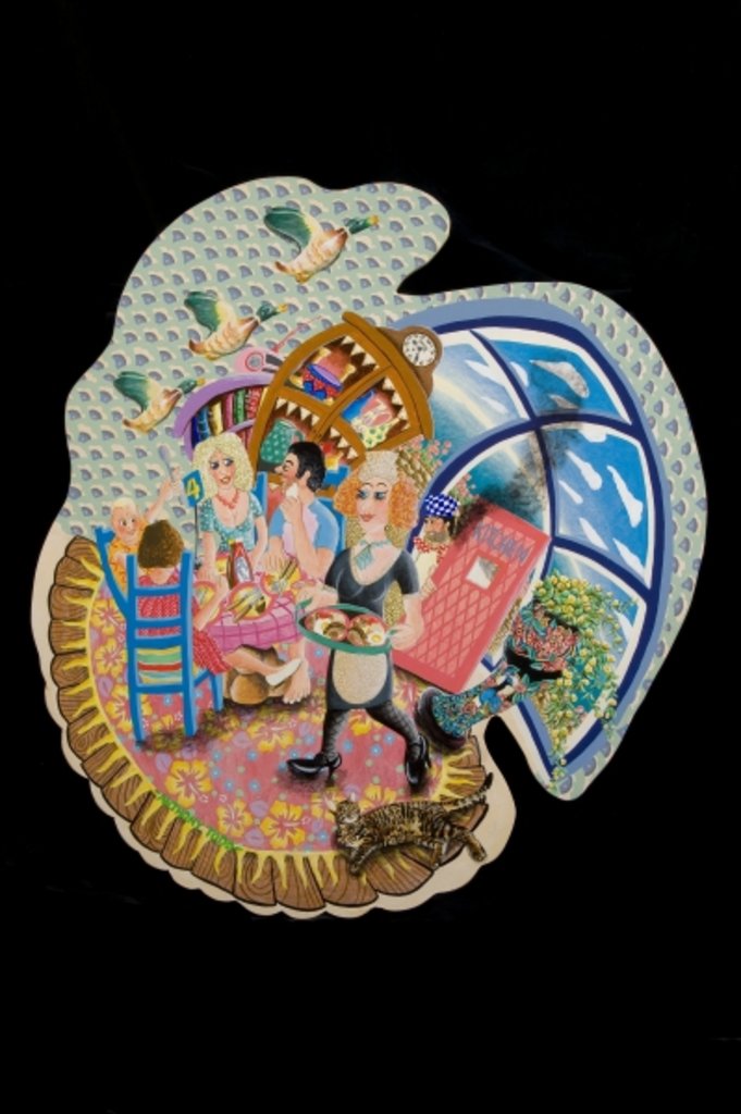 Detail of Mrs T's B&B 2, 2010 by Tony Todd