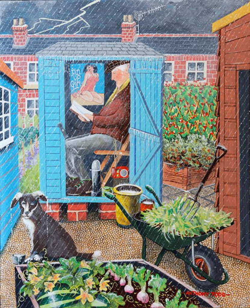 Detail of It's Hard Life by Tony Todd