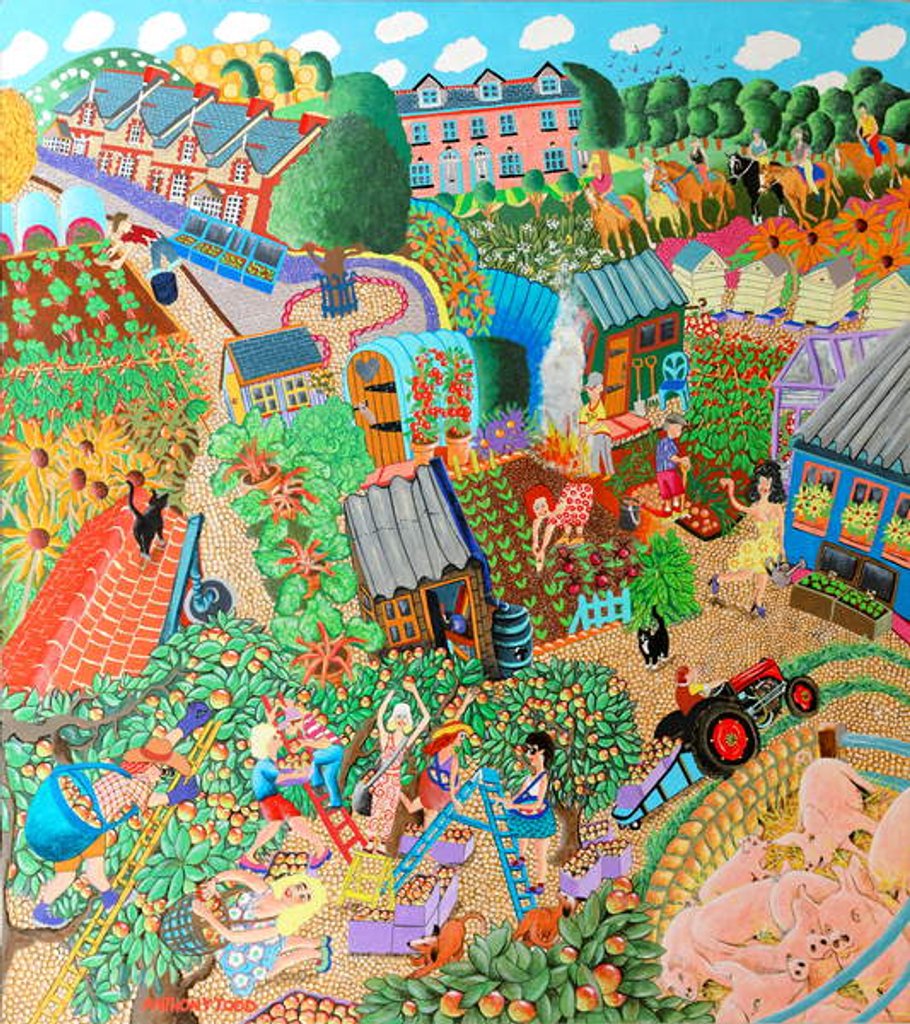 Detail of Allotments by Tony Todd