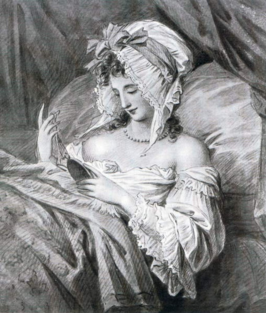 Detail of Portrait of Clara Maria Pope by Francis Wheatley