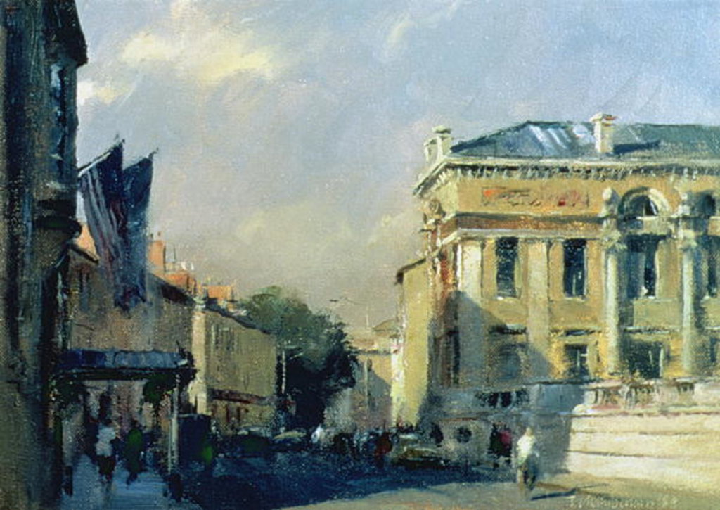 Detail of Morning, Ashmolean Museum, 1984 by Trevor Chamberlain