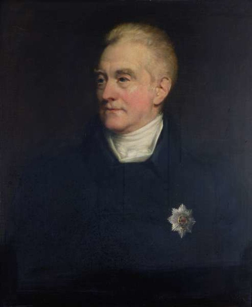 Detail of George John Spencer, 2nd Earl Spencer 1833 by Henry William Pickersgill