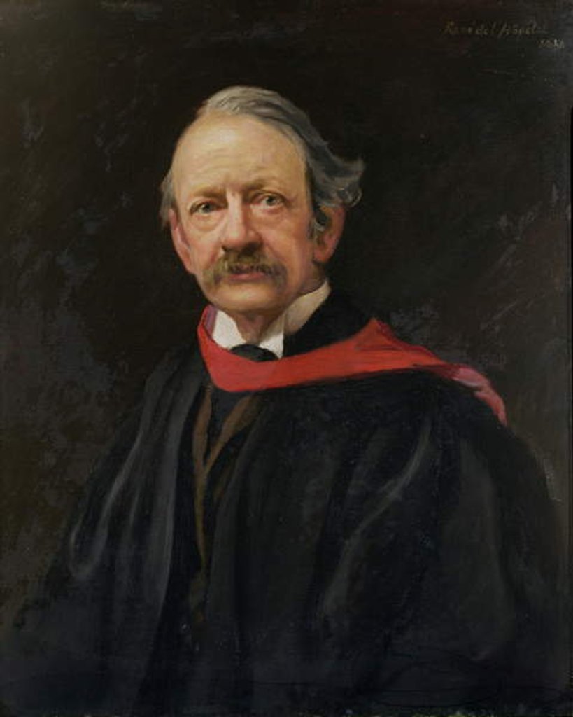 Detail of Sir Joseph John Thomson 1924 by Rene le Brun Comte de L'Hopital