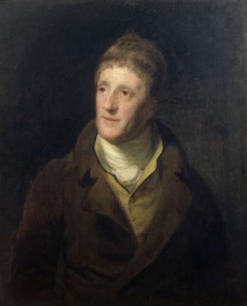 Detail of Portrait of Sir John Soane by School English