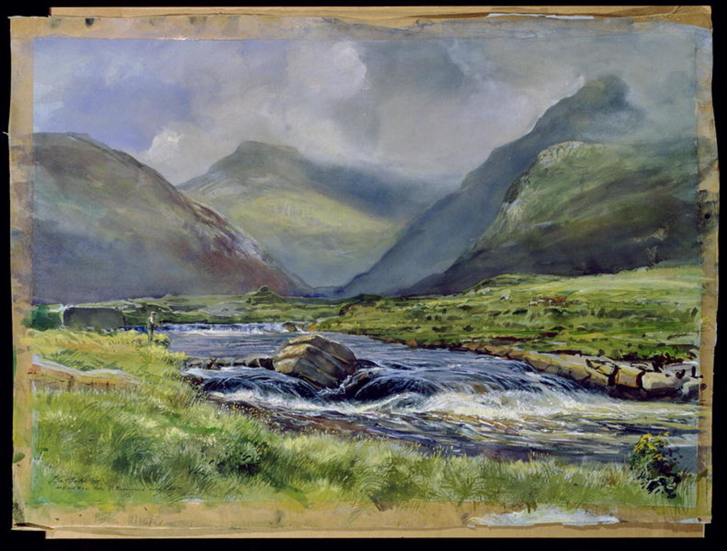 Detail of Bundorragha River, Kings and Rock Pools, Co. Mayo, Ireland, 1997 by Tim Scott Bolton