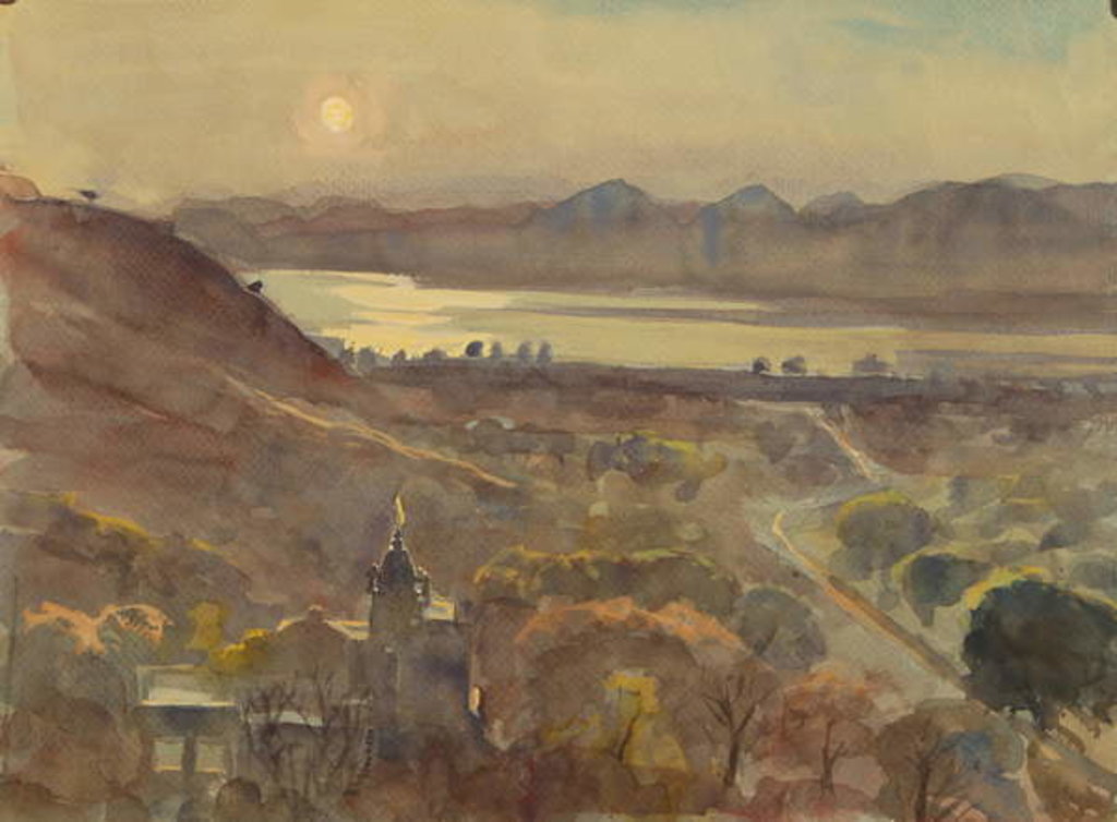 Detail of Ramathra Lake by Tim Scott Bolton