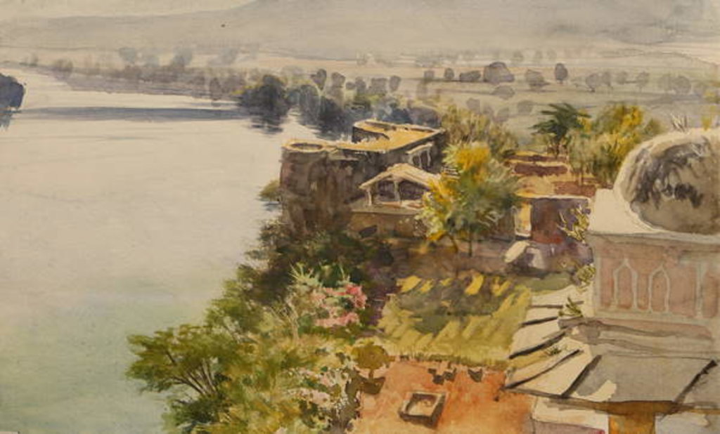 Detail of River at Bhainnsrorgarh by Tim Scott Bolton