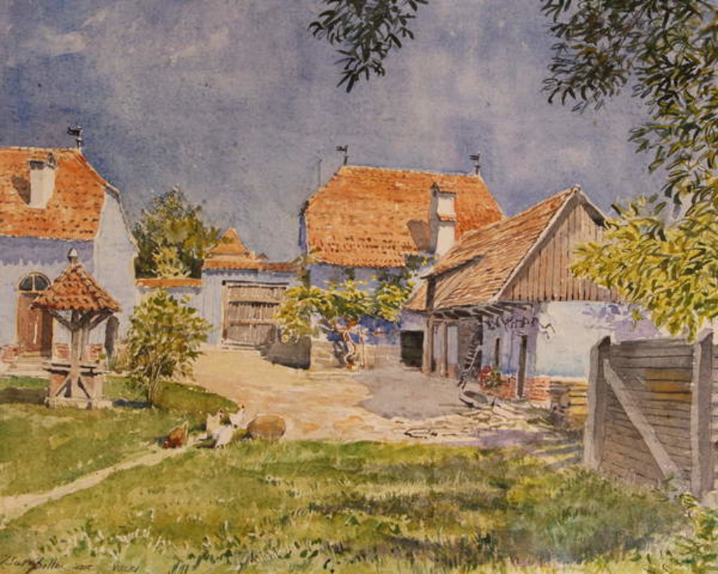 Detail of Viscri House by Tim Scott Bolton