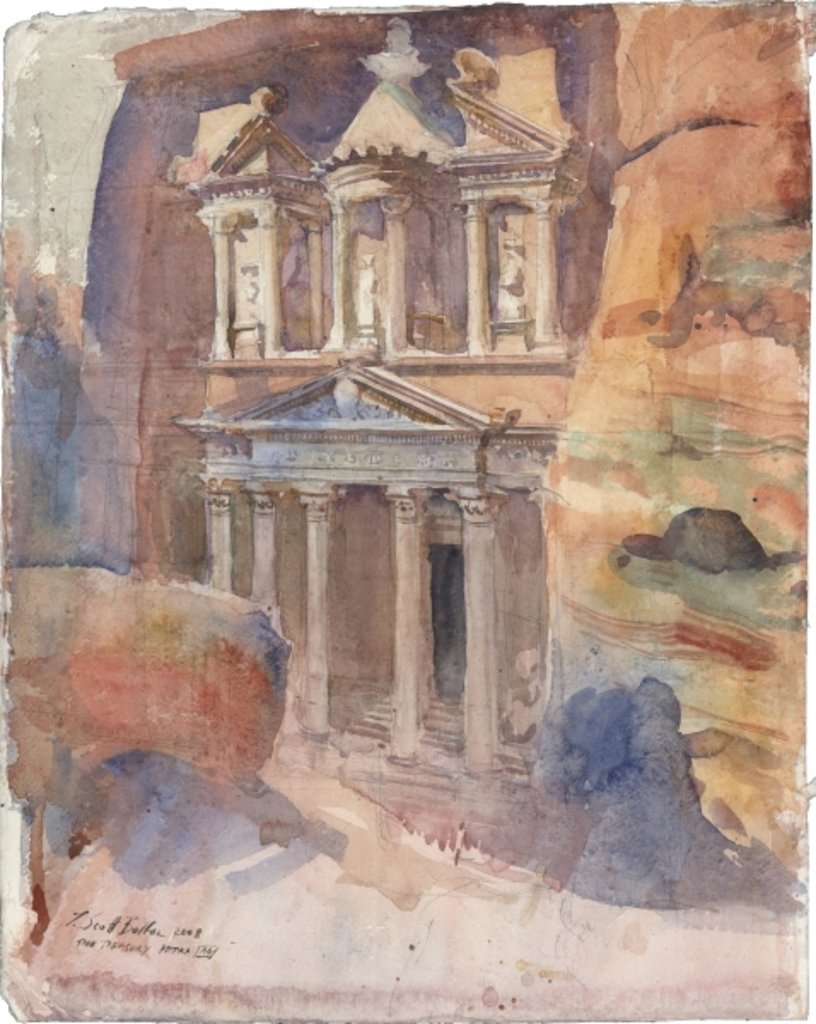 Detail of Petra Jordan,2008 by Tim Scott Bolton