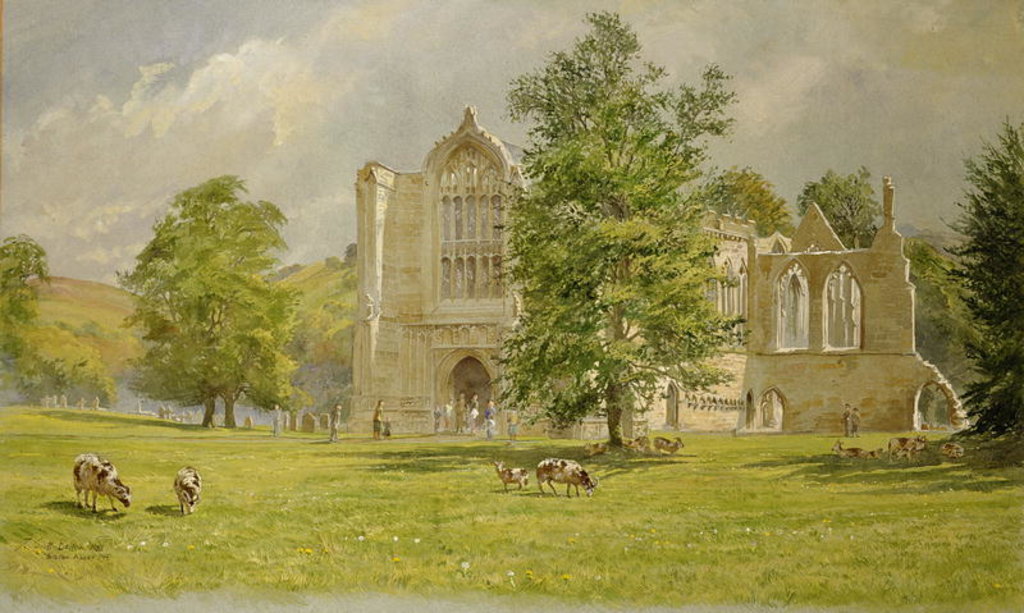 Detail of Bolton Abbey, 1988 by Tim Scott Bolton