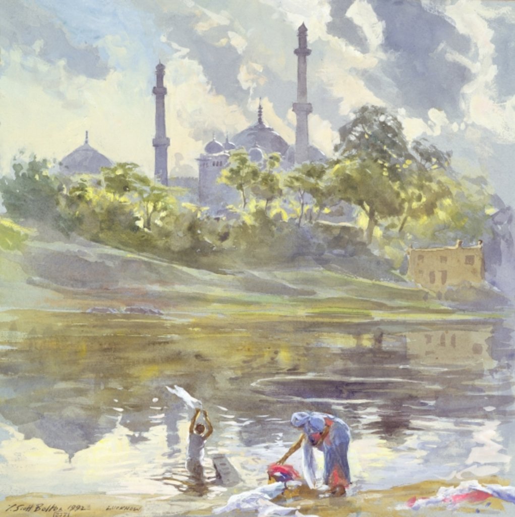 Detail of Lucknow, Uttar Pradesh, India, 1992 by Tim Scott Bolton