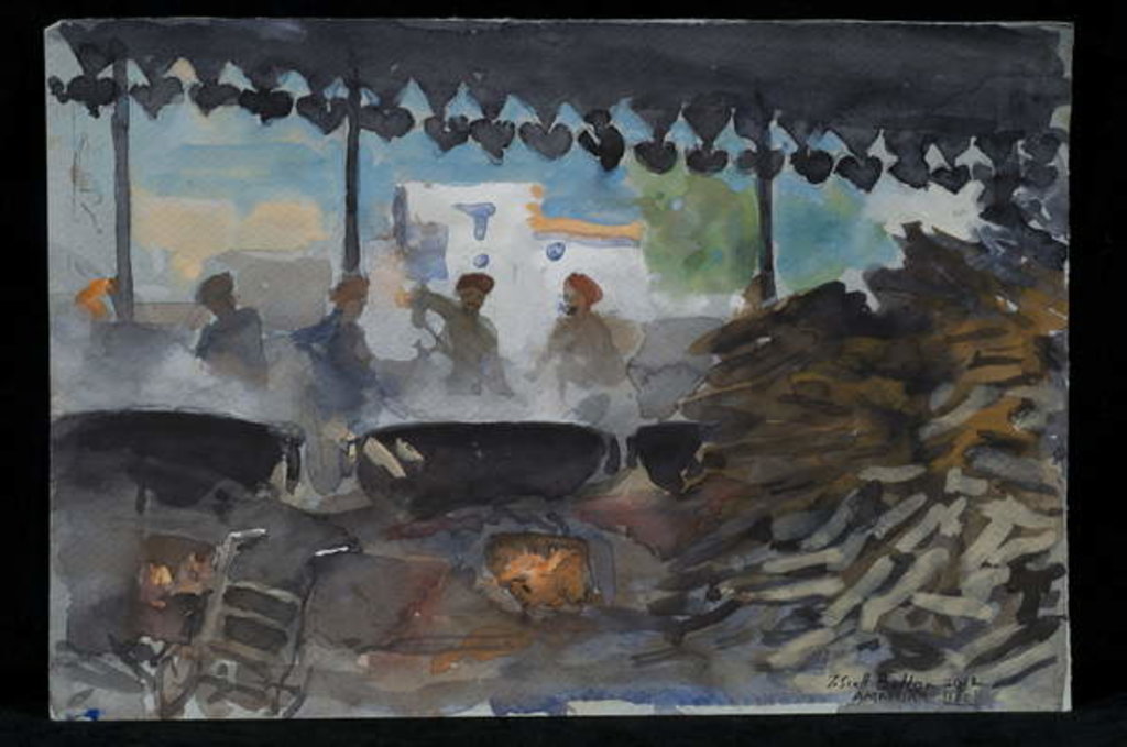 Detail of Cook House, 2012 by Tim Scott Bolton