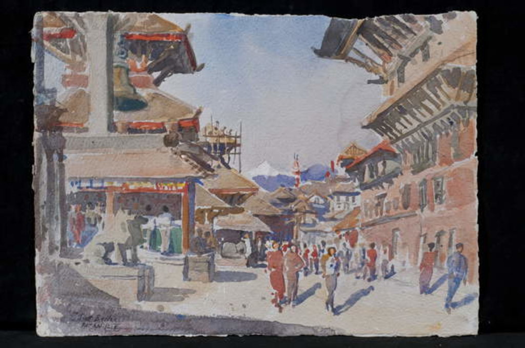 Detail of Patan, Kathmandu, Nepal by Tim Scott Bolton