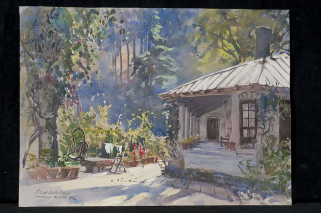 Detail of Bungalow, Almora, 2011 by Tim Scott Bolton