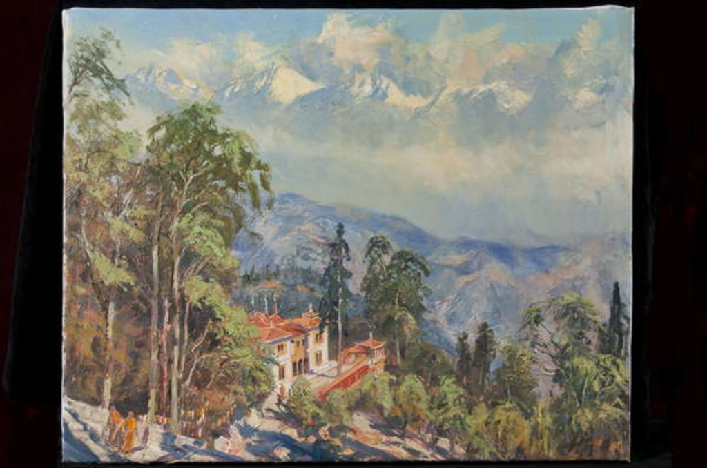 Detail of Bhutia Busty Monastery, Darjeeling by Tim Scott Bolton