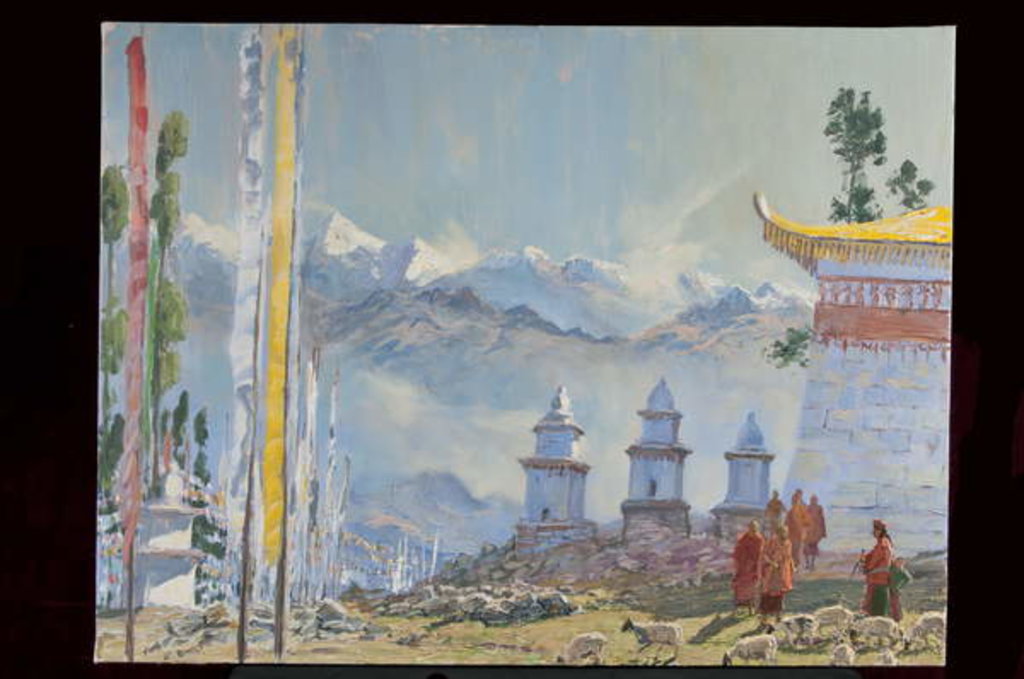 Detail of Sanga Choelling, Sikkim by Tim Scott Bolton