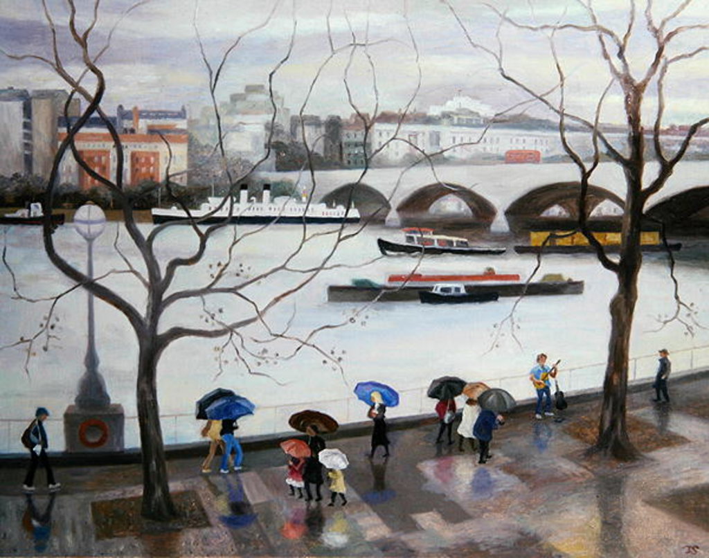 Detail of Waterloo Promenade, 2006 by Terry Scales