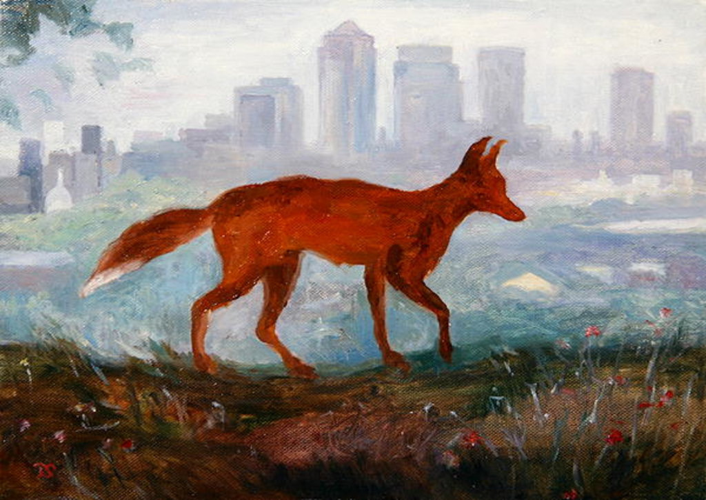 Detail of 21st Century Fox, 2006 by Terry Scales