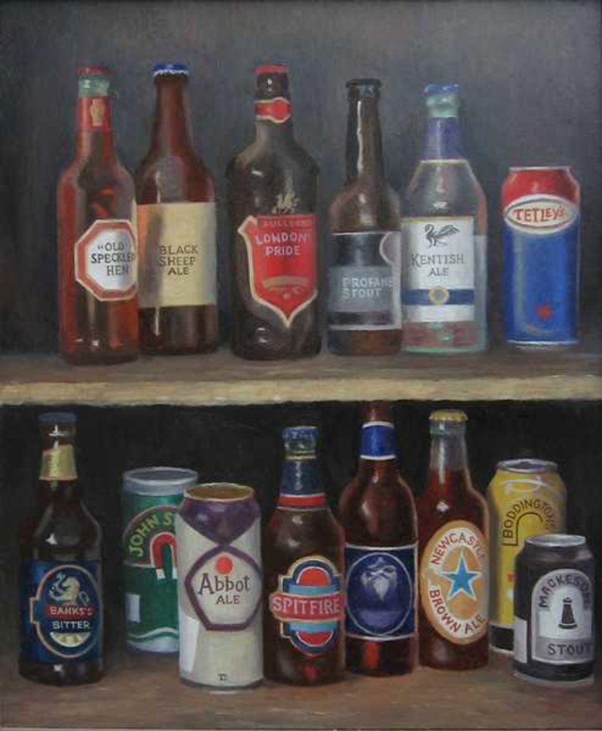 Detail of Real Ale Bonanza, 2012 by Terry Scales