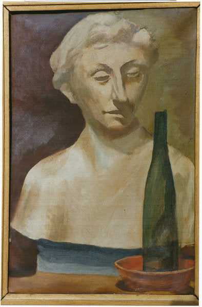 Detail of Portrait of a lady from antiquity, 1990 by Terry Scales