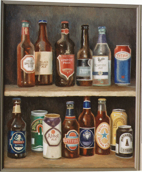 Detail of Real Ale Bonanza, 2012 by Terry Scales