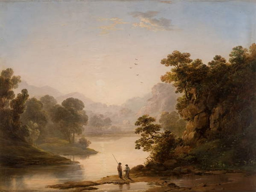 Detail of Landscape by English School