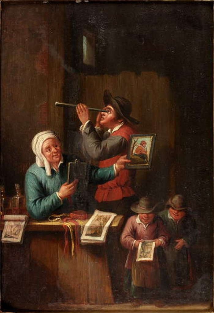 Detail of Dutch Interior by School European