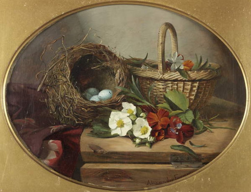 Detail of Still Life by Mrs. Alexander Farmer