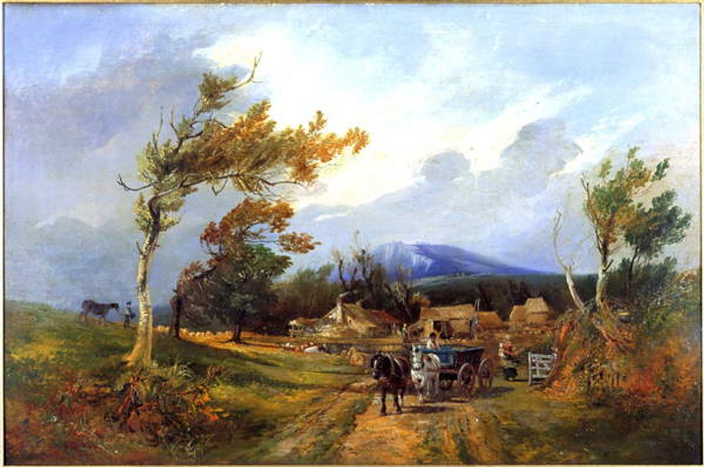 Detail of Teesdale) by Thomas Miles Richardson