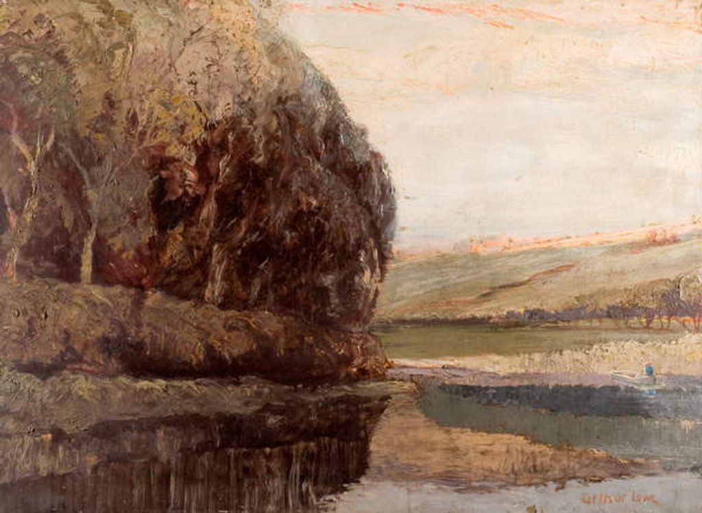 Detail of Evening by Arthur Lowe