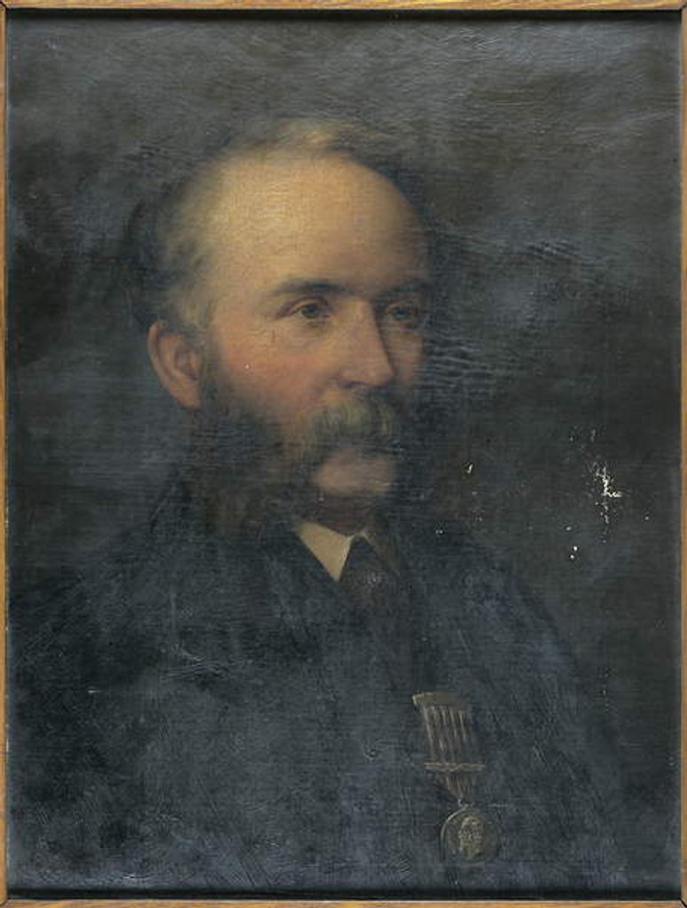 Detail of Portrait of the Artist's Father by Thomas Eyre Macklin