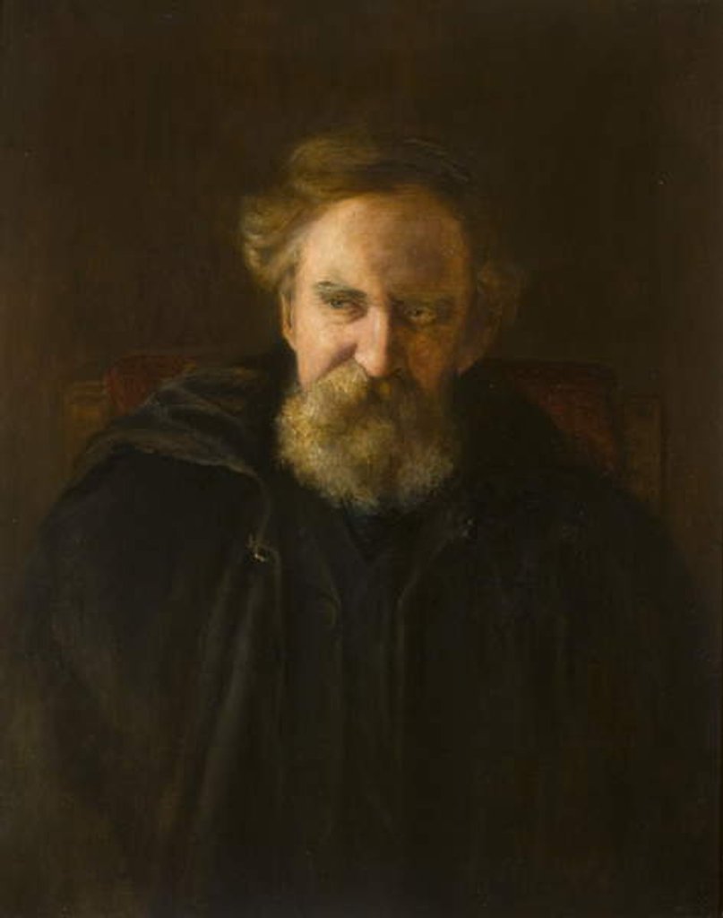 Detail of Portrait of Joseph Skipsey, after 1894 by Jo Koster