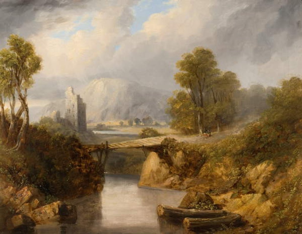 Detail of Inverlochy by Horatio McCulloch