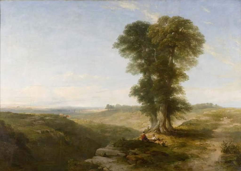 Detail of Mansfield Forest - Noon by Henry Dawson