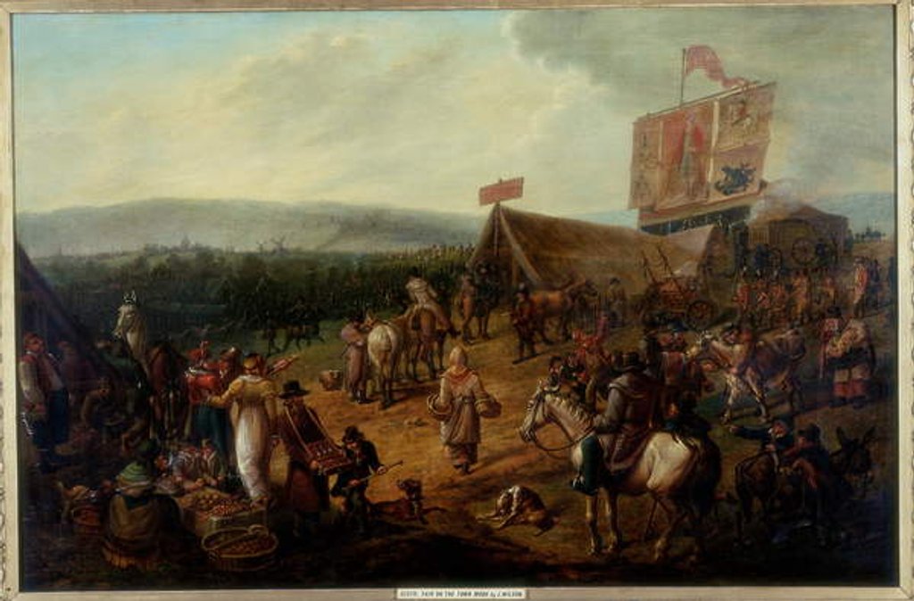 Detail of Fair on the Town Moor, Newcastle, c.1810 by Jock Wilson