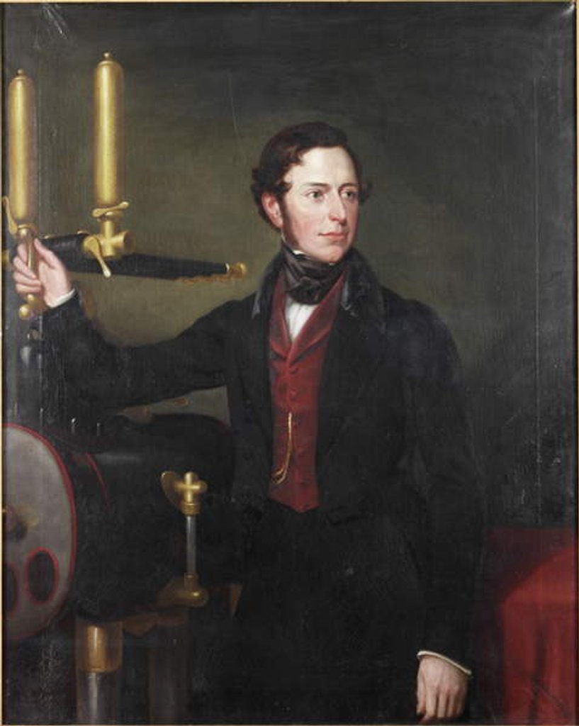 Detail of William Armstrong, c.1840 by James Ramsay