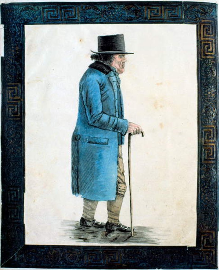 Detail of Old Man by English School