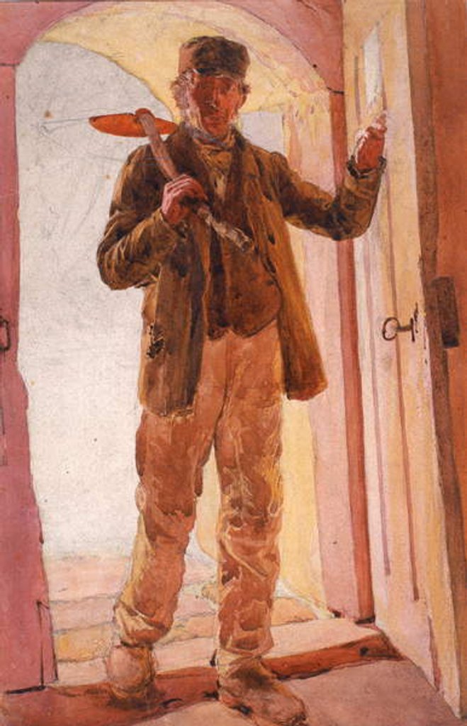 Detail of The Worker by Arthur Hardwick Marsh