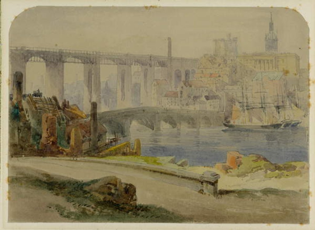 Detail of Newcastle by Richard Principal Leitch