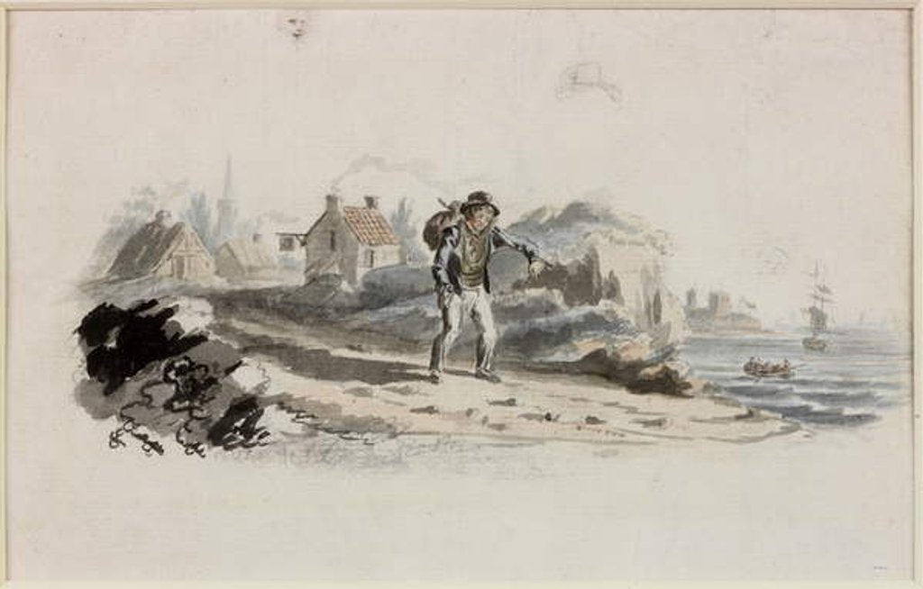 Detail of The Sailor Boy by Luke Clennell