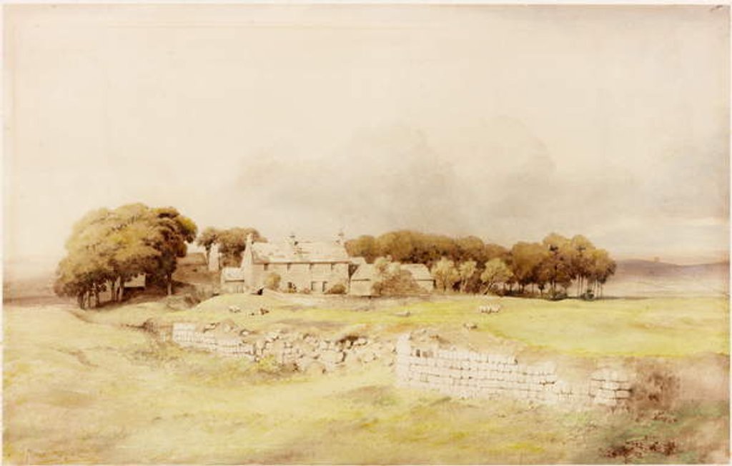 Detail of Birdoswald Farmhouse by Henry Burdon Richardson