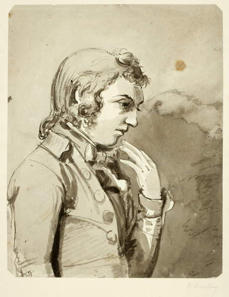 Detail of Portrait of Henry Armstrong by Ralph II Waters