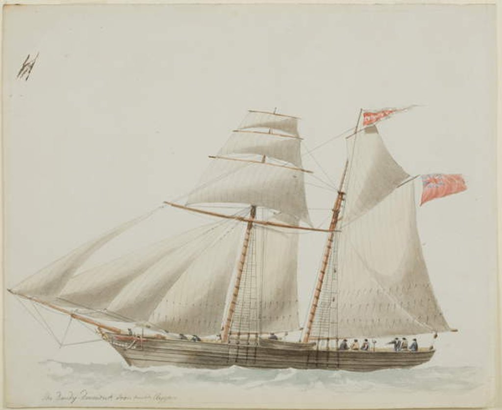 Detail of The Dandy Dinmot by John Wilson Carmichael