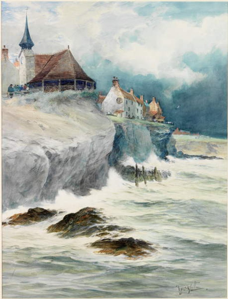 Detail of Cullercoats by Thomas Swift Hutton