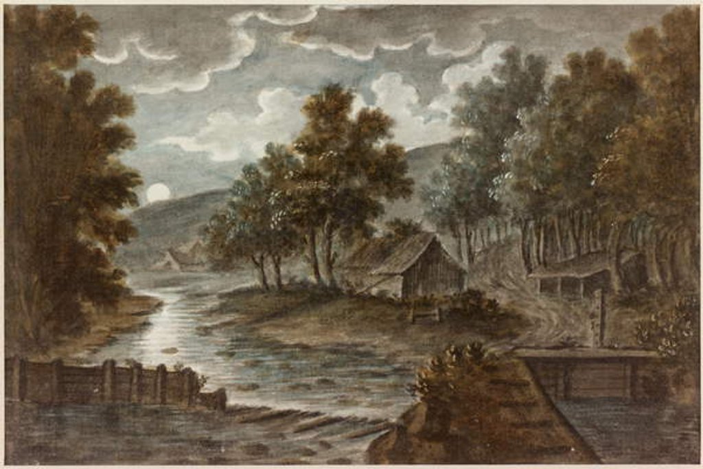 Detail of Blackburn near Ravensworth by William Beilby