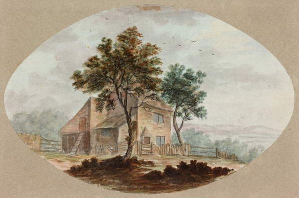Detail of Rural House by William Beilby
