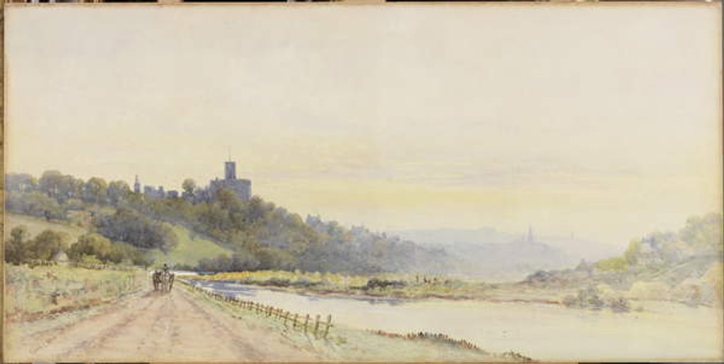 Detail of Warkworth by William Cosens Way